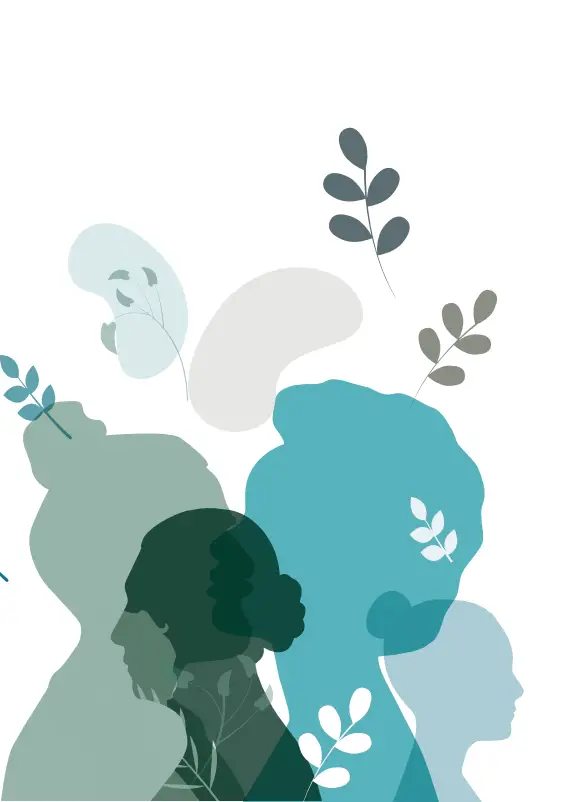Illustration zur Paartherapie – systemische Begleitung für Paare und Beziehungen in Kempten
